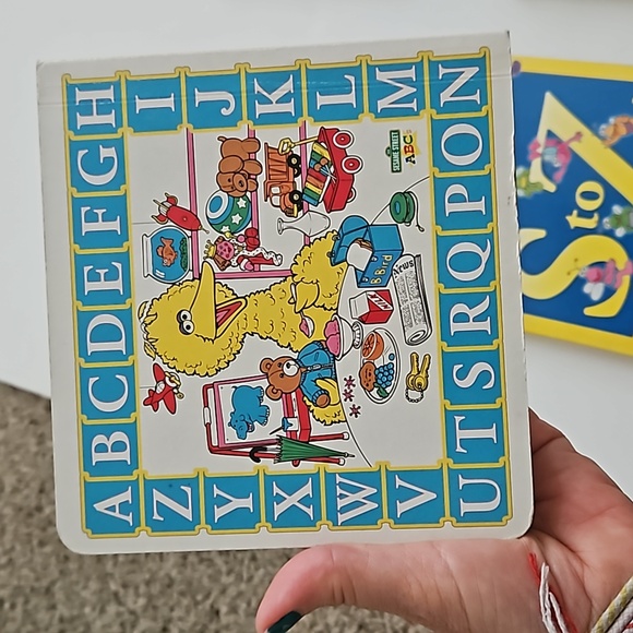 Vintage Sesame Street alphabet books - Picture 5 of 15